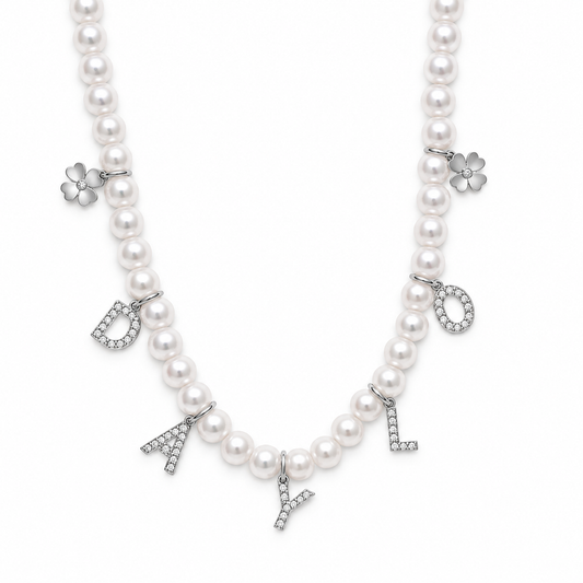 Parel Ketting - Zilver