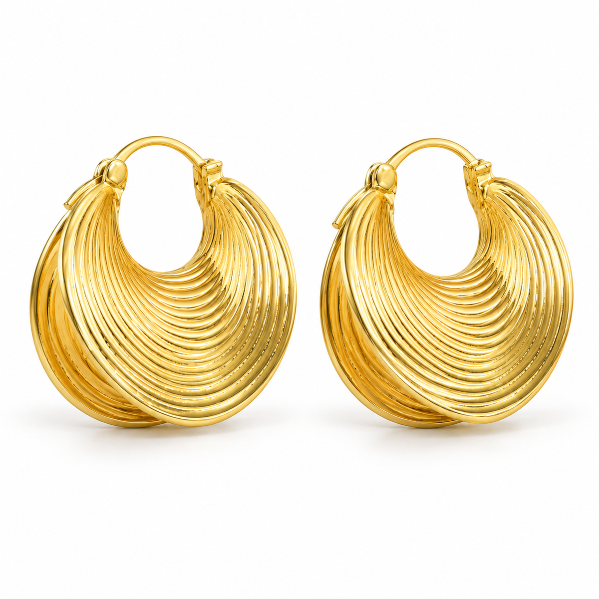 Lorena Øreringe - Guld