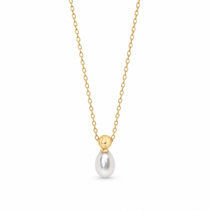 Amaris Perlenhalskette - Gold