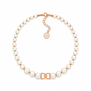 DD Choker - Rosaguld