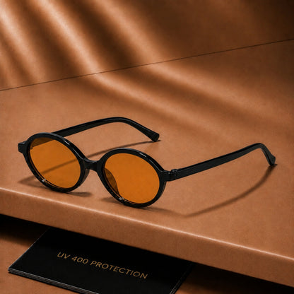 Solis Solbrille - Sort Orange