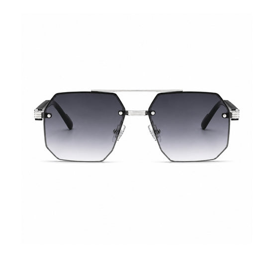 Avero Solbrille - Sort Sølv Grå
