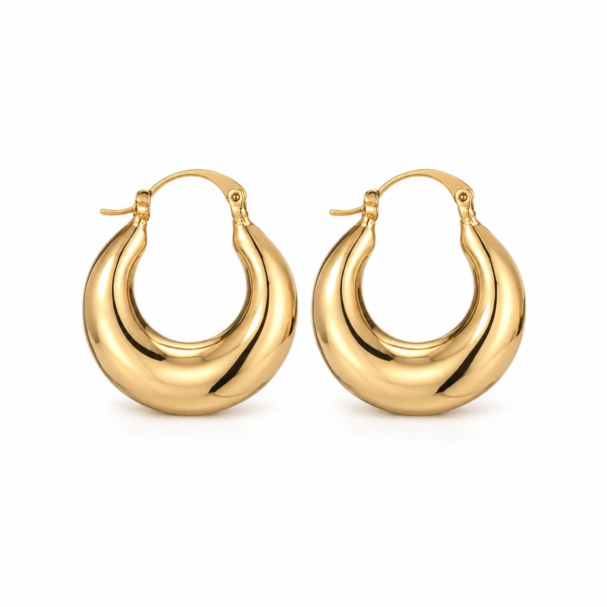 Freya Øreringe - Guld