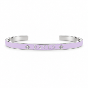 Armband - Silber/Lila