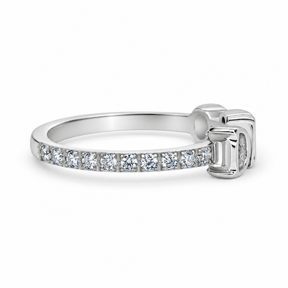 Klassischer Ring - Silber