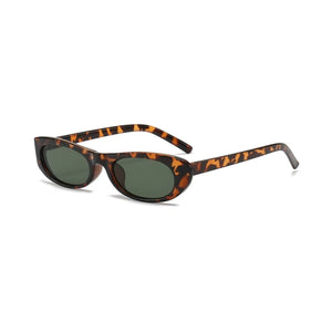 Suki Solbrille - Leopard Grøn