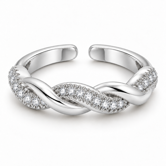 Delphine Ring - Zilver