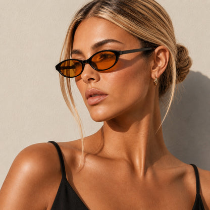 Solea Solbrille - Sort Orange