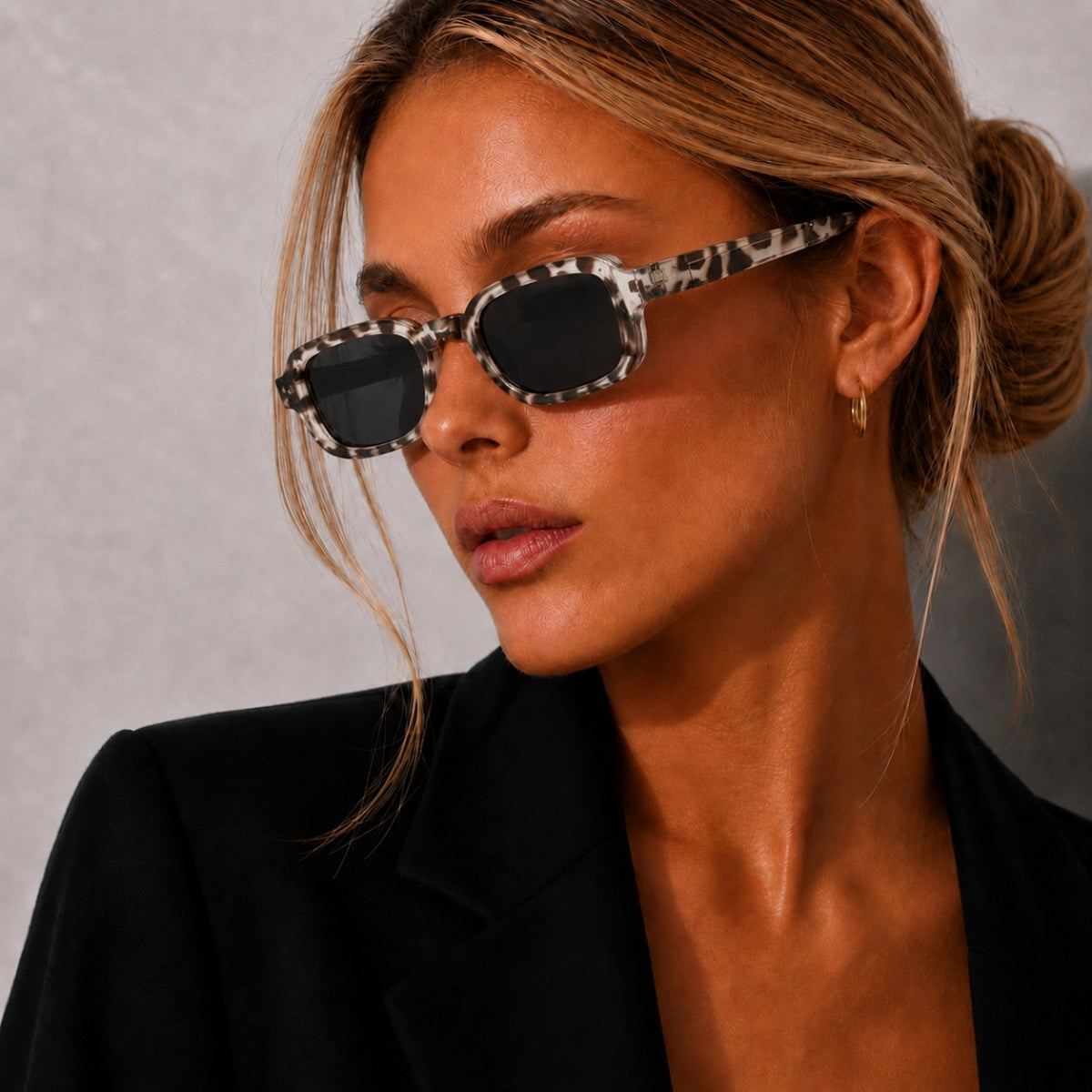 Selora Solbrille - Leopard Brun