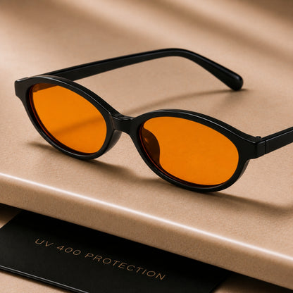 Solea Solbrille - Sort Orange