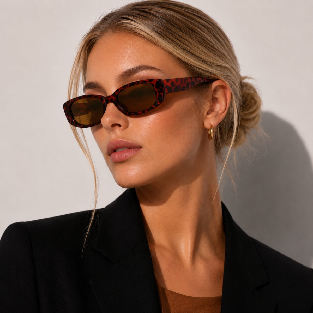 Soraya Solbrille - Leopard