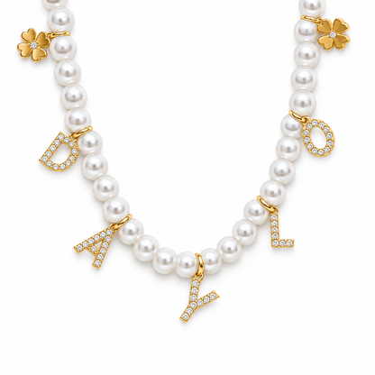 Parel Ketting - Goud