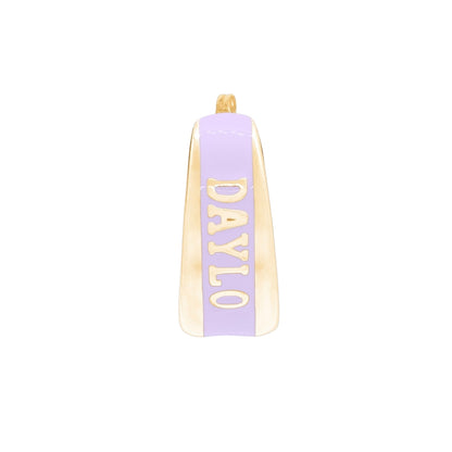 DAYLO Hoops - Guld / Lilla