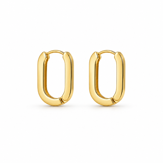 Niva Øreringe - Guld