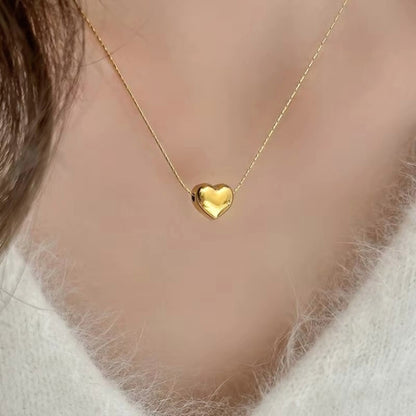 Heart Necklace Petit - Gold