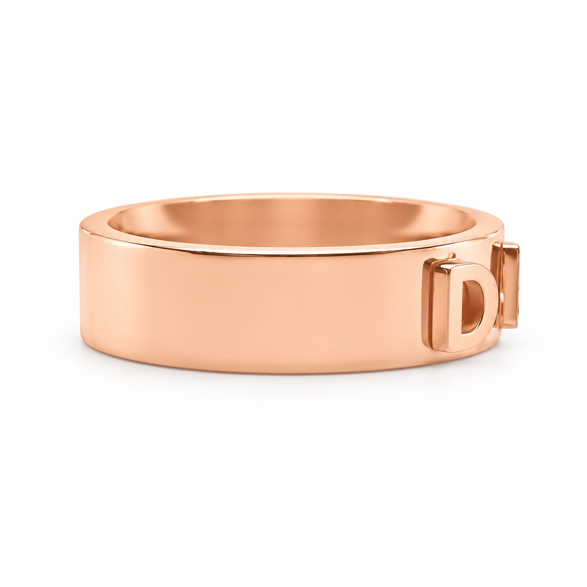 Signaturring - Roséguld