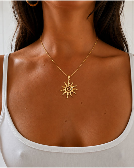 Ayla Sol Halskæde - Guld