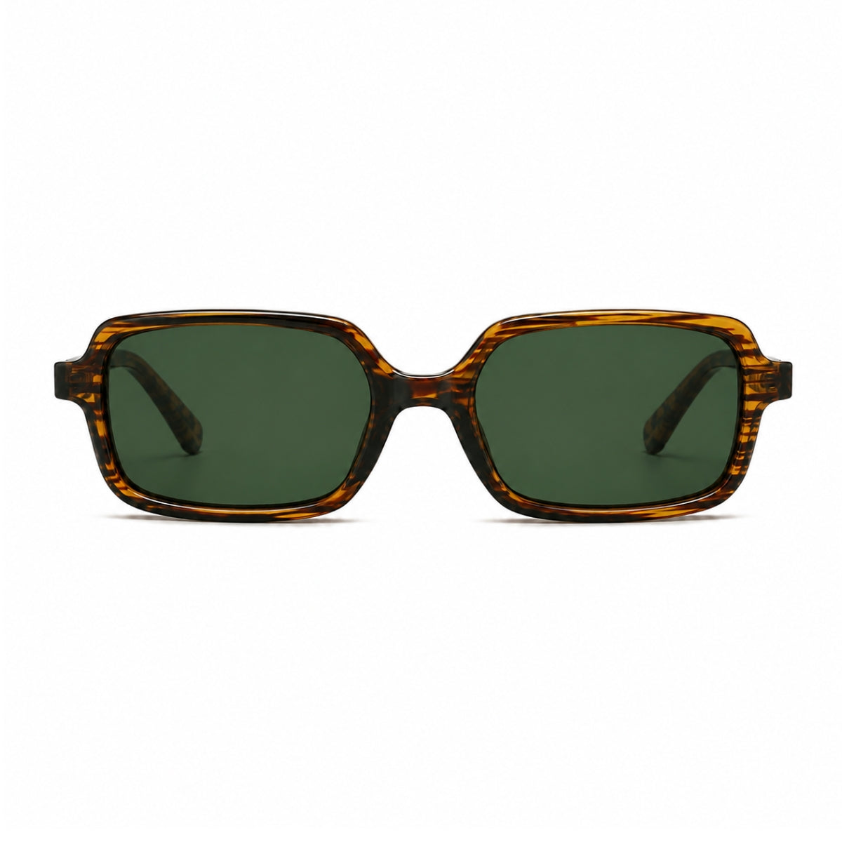 Seline Solbrille - Leopard grøn
