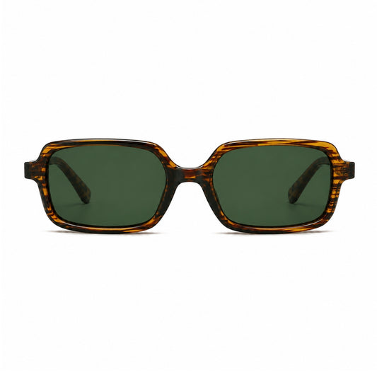 Seline Solbrille - Leopard grøn