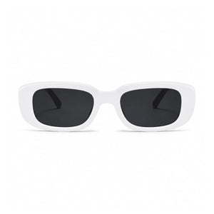 Soraya Solbrille - Hvid Sort