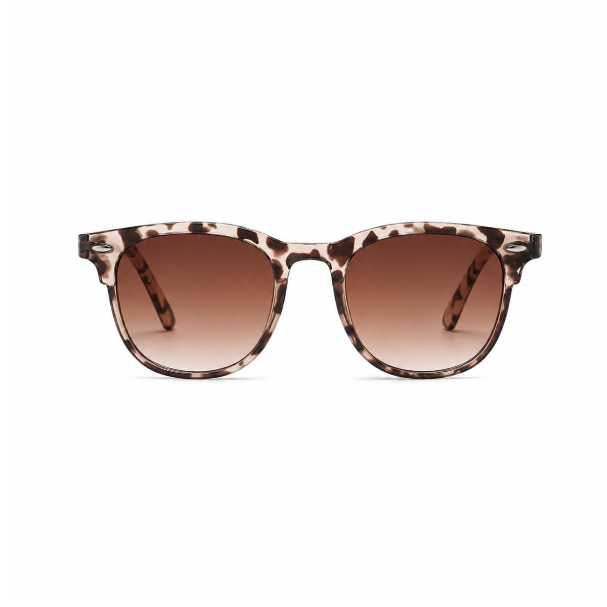 Savio Solbrille - Hvid Leopard