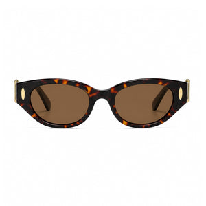 DD Solbrille - Leopard Brun