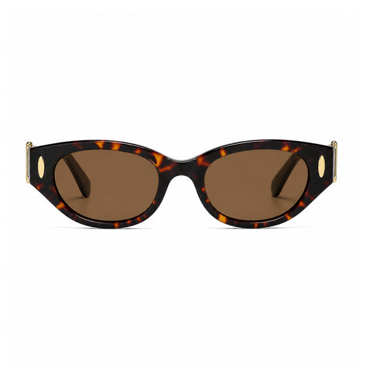 DD Solbrille - Leopard Brun