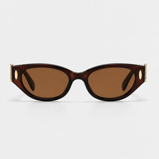DD Solbrille - Mørke Brun