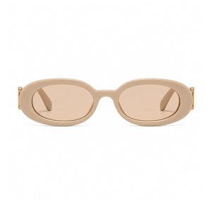 DD Solbrille Oval - Sand