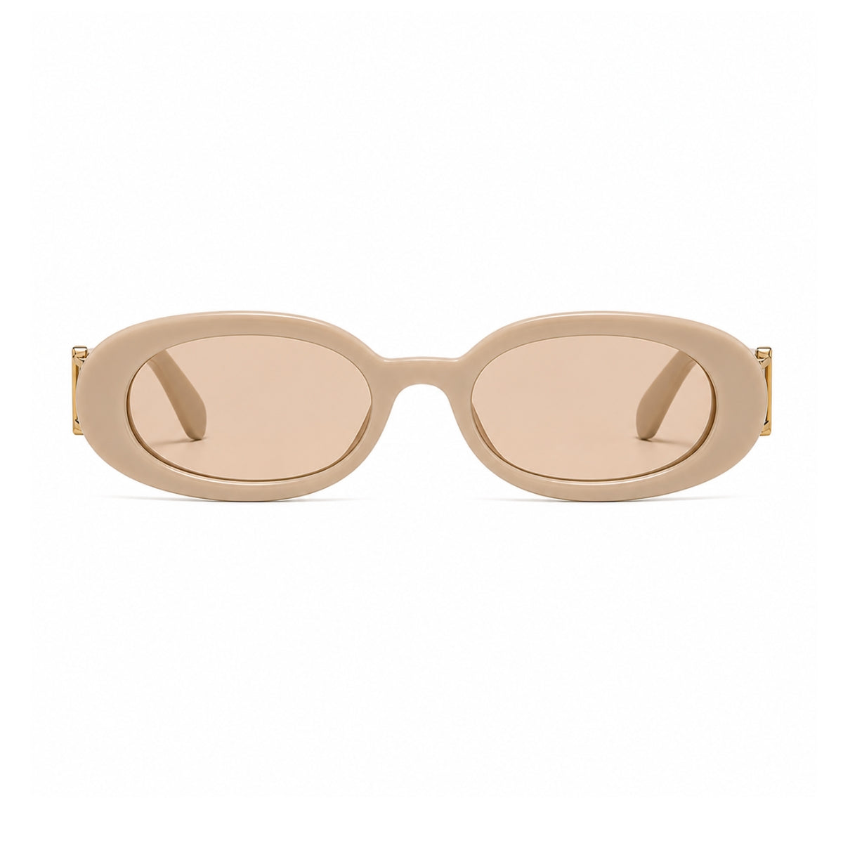 DD Solbrille Oval - Sand