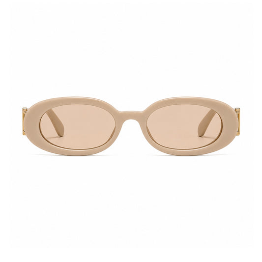 DD Solbrille Oval - Sand