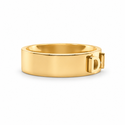 Signatur Ring - Guld