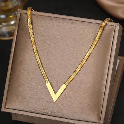 Valina Necklace - Gold