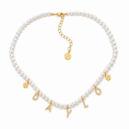 Parel Ketting - Goud