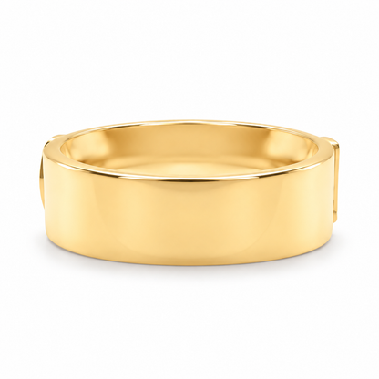 Signatur Diamant Ring - Guld