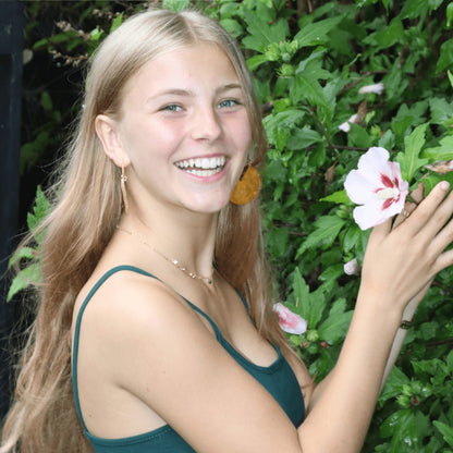 Viola Øreringe - Guld