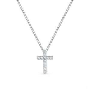 Cross Ketting - Zilver