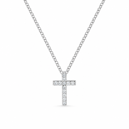 Cross Halskæde - Sølv
