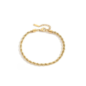 Reb Armbånd - Guld 4MM