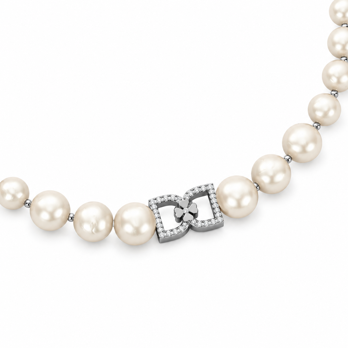DD Choker Diamanter - Silver
