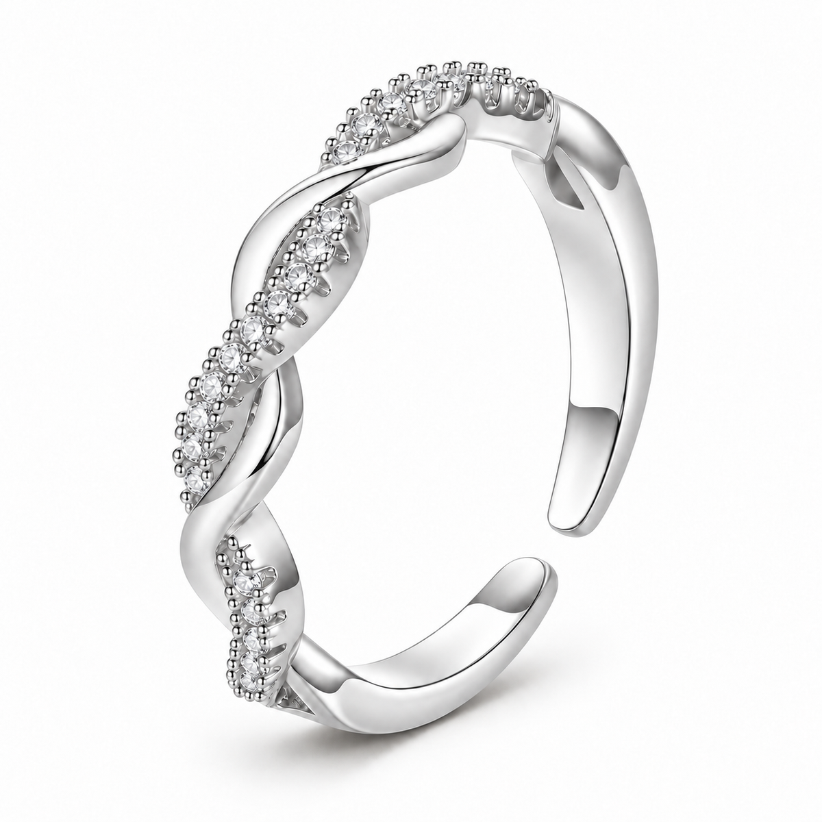 Delphine Ring - Sølv