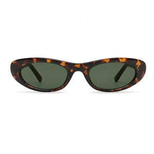 Suki Solbrille - Leopard Grøn