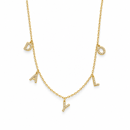 Diamanten Ketting - Goud