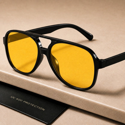 Sarena Solbrille - Sort Gul