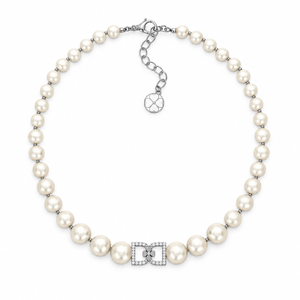 DD Choker Diamanter - Silver