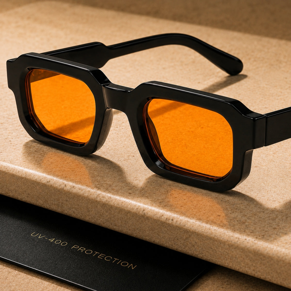 Aevor Sonnenbrille - Schwarz Orange