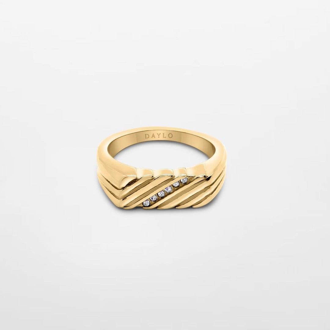 Anette ring - Premium 18k guld rustfrit stål